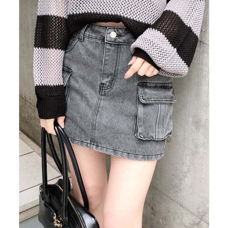 デニムカーゴミニスカパン | INGNI  | 詳細画像1 