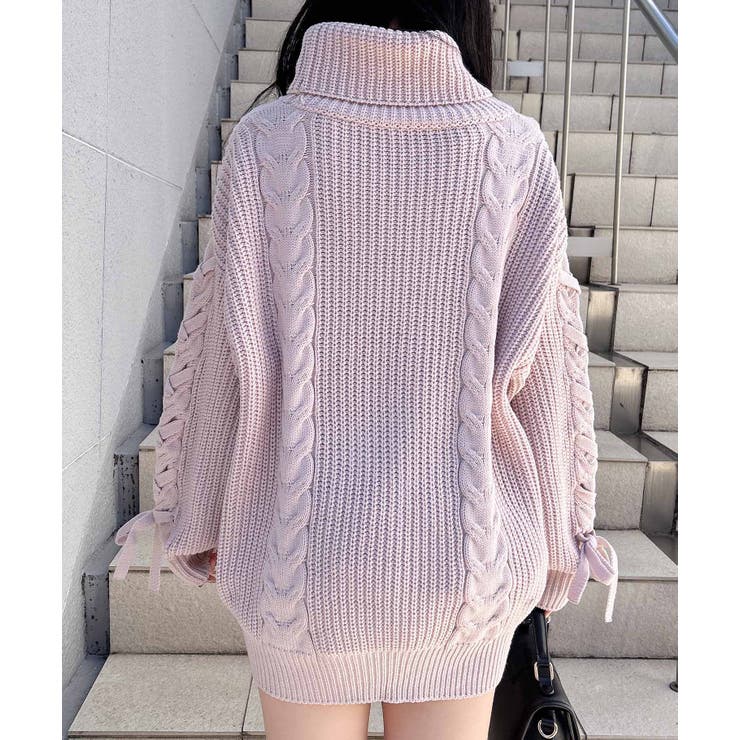 5Gタートルネックルーズチュニックニット | INGNI  | 詳細画像5 