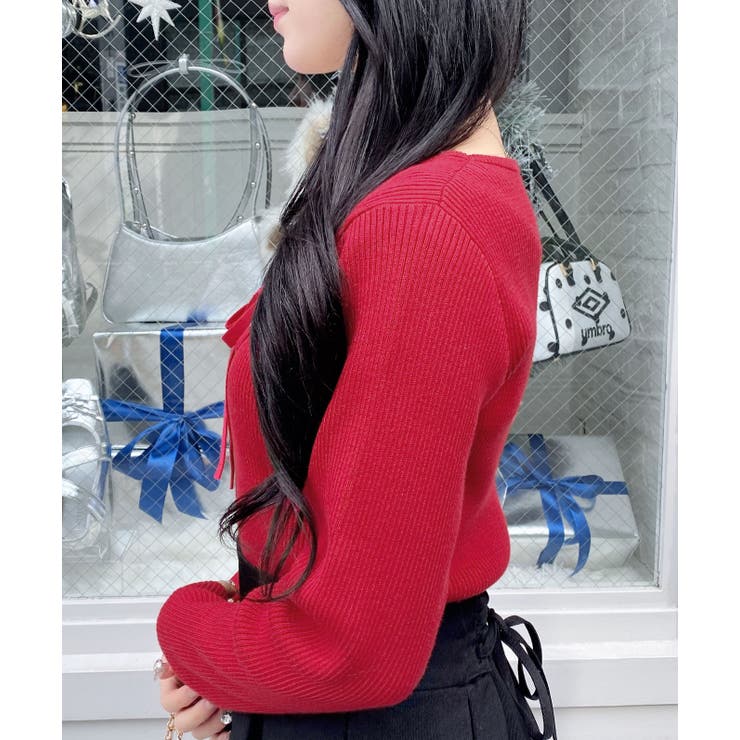 12Gフロントレースドッキングニット | INGNI  | 詳細画像17 