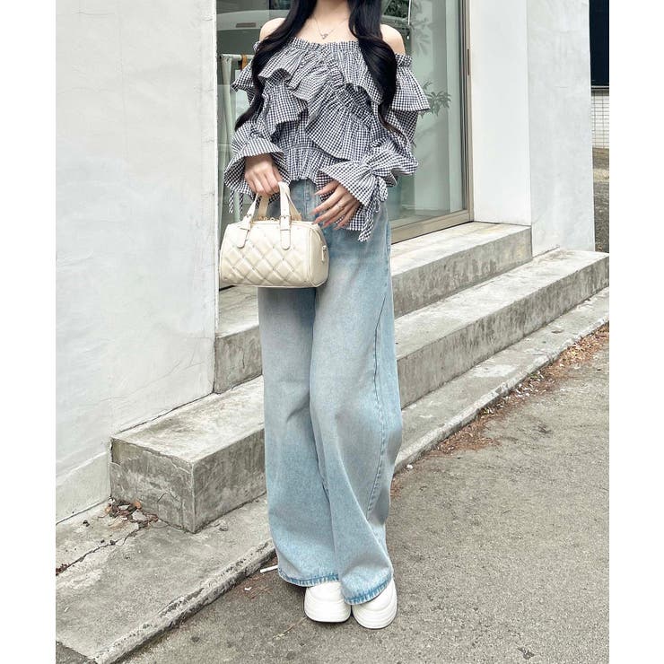 クロスフリルオフショルブラウス | INGNI  | 詳細画像20 