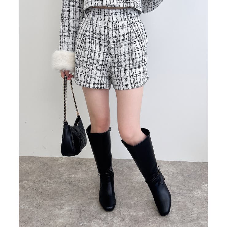 オフクロ/ツイード | ツイードショートパンツ | INGNI 