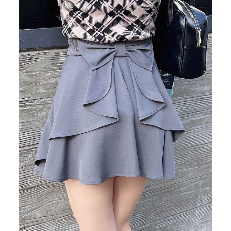 Backリボンフレアスカパン | INGNI  | 詳細画像12 