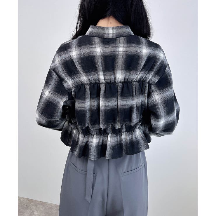 チェックフリルシャツ | INGNI  | 詳細画像10 