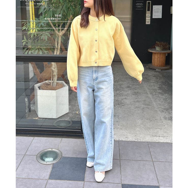 ショート丈スポンディッシュニットカーディガン | INGNI  | 詳細画像21 