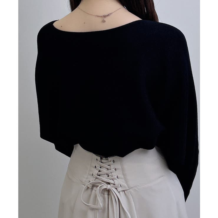 12G袖釦ラメドルマンニット | INGNI  | 詳細画像13 