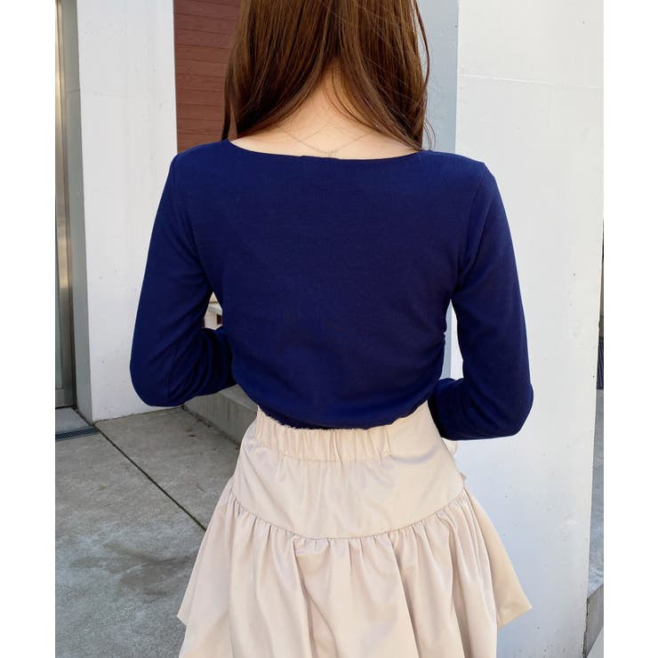 チェックリボンレイヤードTOPs | INGNI  | 詳細画像12 