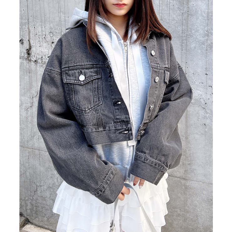 クロップド丈Gジャン | INGNI  | 詳細画像6 