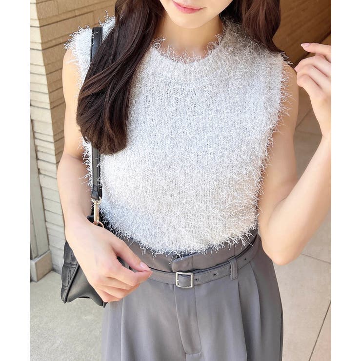 5Gシャギーノースリニット | INGNI  | 詳細画像5 