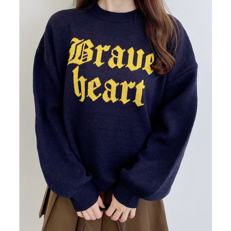 コン/マスタード | 12G JQ2段ビッグロゴニット | INGNI 