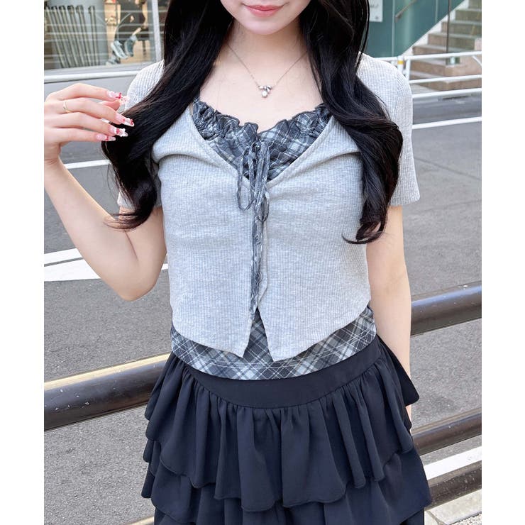 レイヤードカーデトップス | INGNI  | 詳細画像15 