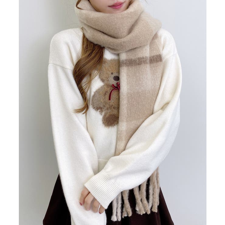 チェックボリュームストール | INGNI  | 詳細画像7 