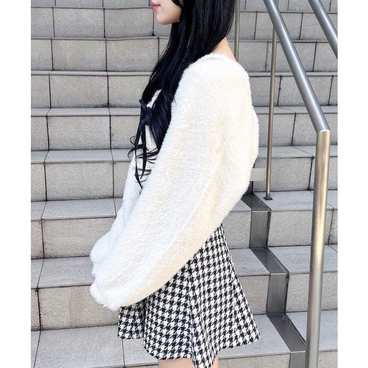 7Gフェザーボレロニット+ベアキャミセット | INGNI  | 詳細画像3 