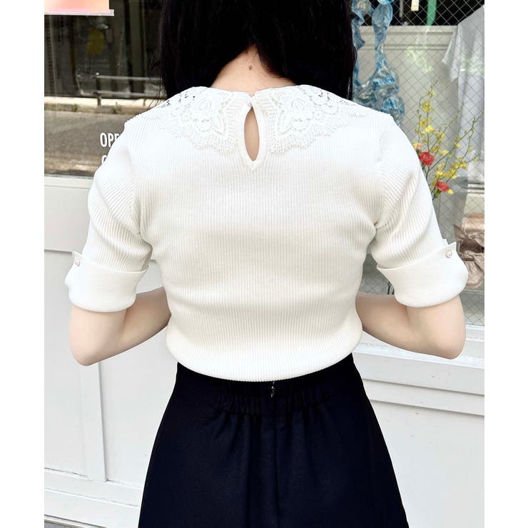 レース衿ニット | INGNI  | 詳細画像14 