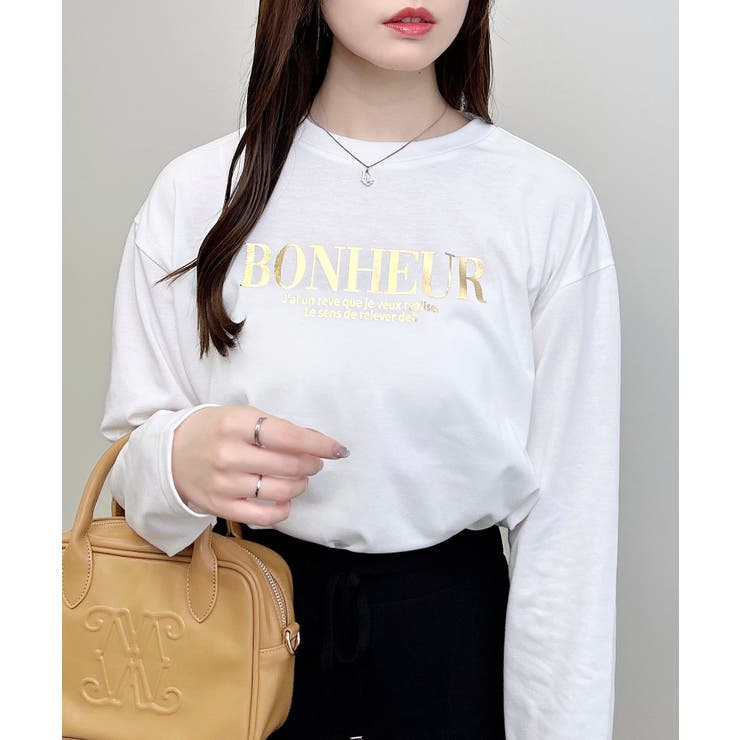 ハクプリントロゴロンT | INGNI  | 詳細画像17 