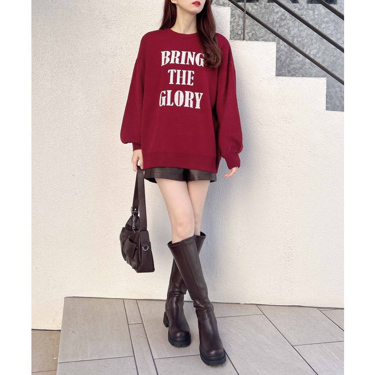 12G3段BIGロゴニット | INGNI  | 詳細画像33 