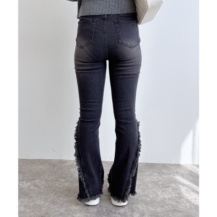 フリンジフレアデニムパンツ | INGNI  | 詳細画像16 