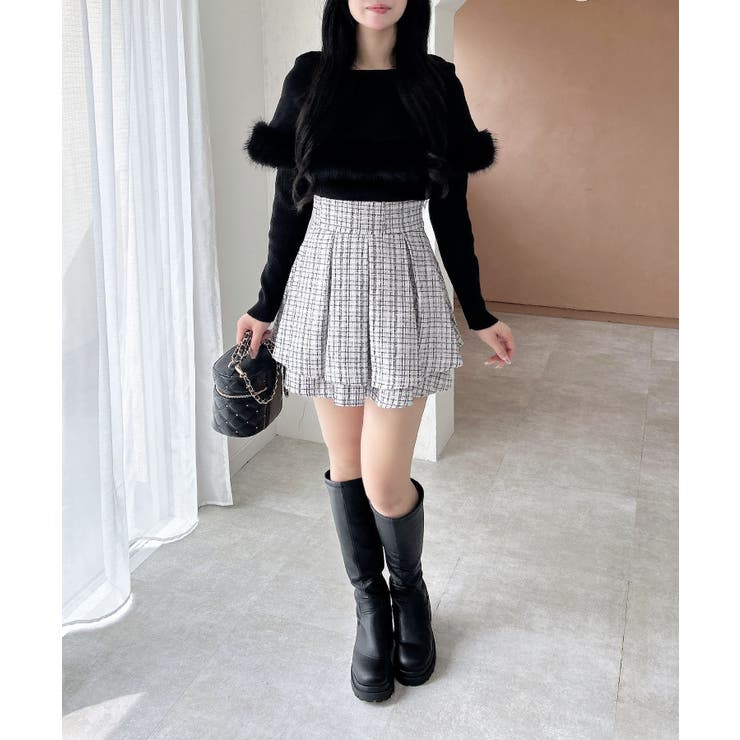 12Gファー付ケープニット | INGNI  | 詳細画像17 