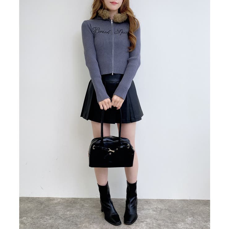 12Gファー付ニットパーカー | INGNI  | 詳細画像23 