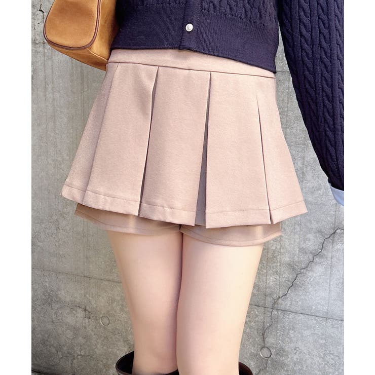 レイヤードボックスプリーツスカパン | INGNI  | 詳細画像1 