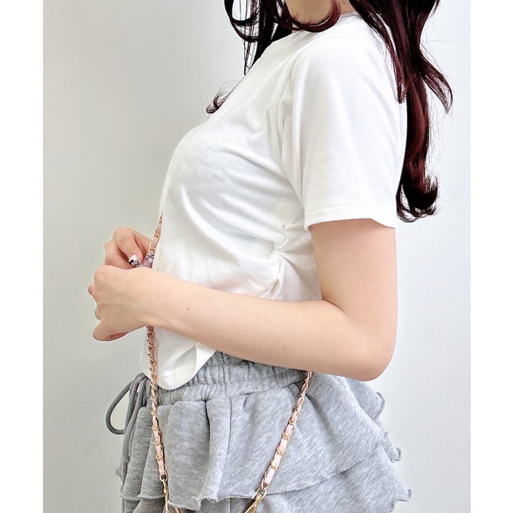 ハートレース抜きサイドギャザーT | INGNI  | 詳細画像4 