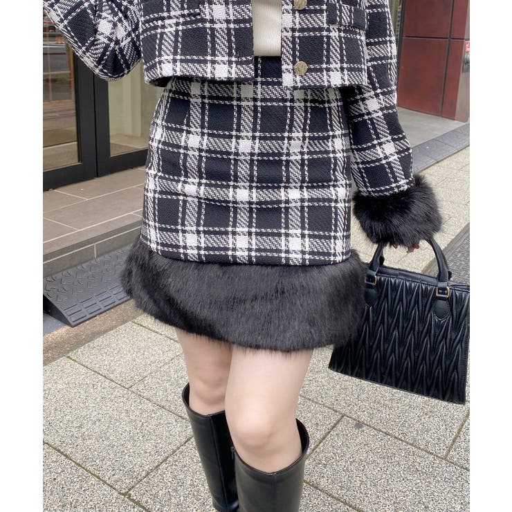 flankygrow フランキーグロウ　大人　チェックスカート flankygrow フランキーグロウ 大人 チェックスカート