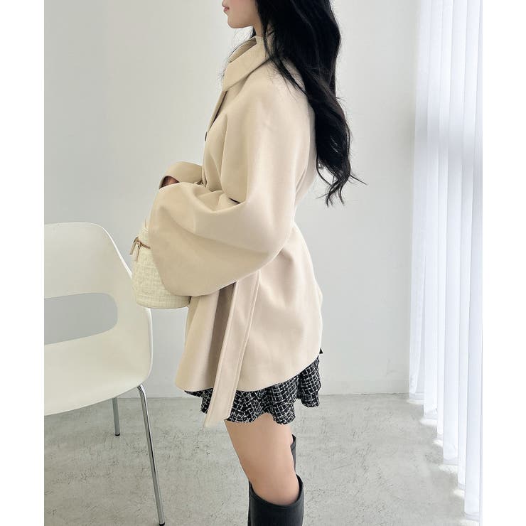 ファー取り外しケープコート | INGNI  | 詳細画像8 