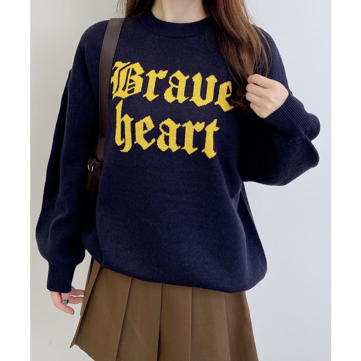 12G JQ2段ビッグロゴニット | INGNI  | 詳細画像12 