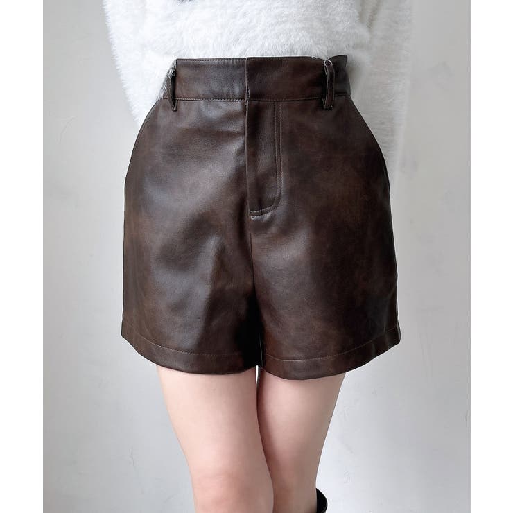 フェイクレザーショートパンツ | INGNI  | 詳細画像2 