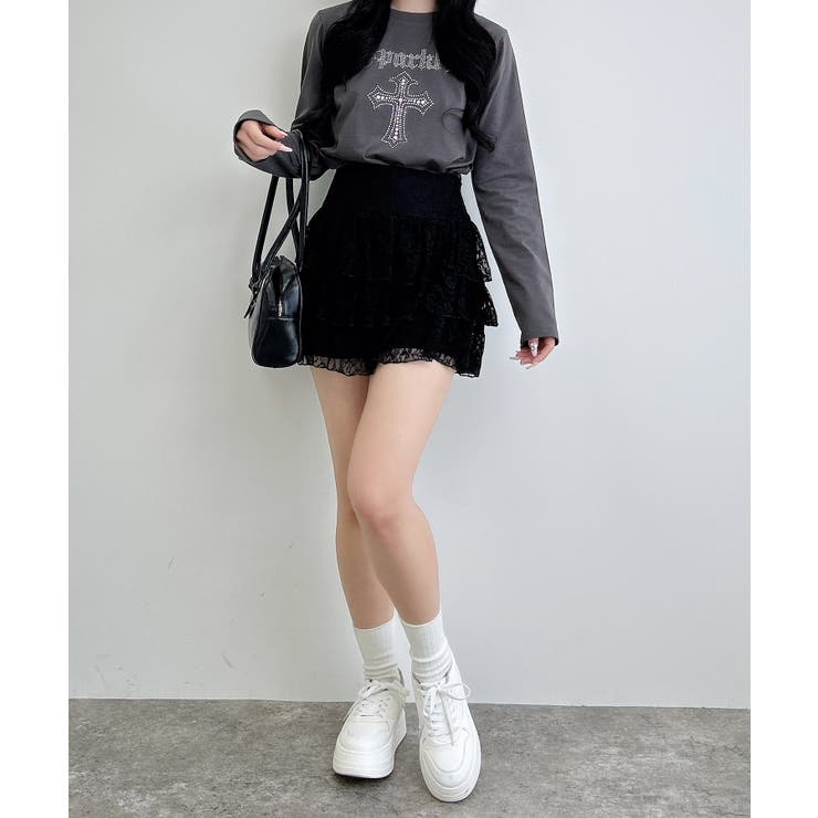 ラインストーンクロスロンティー | INGNI  | 詳細画像19 