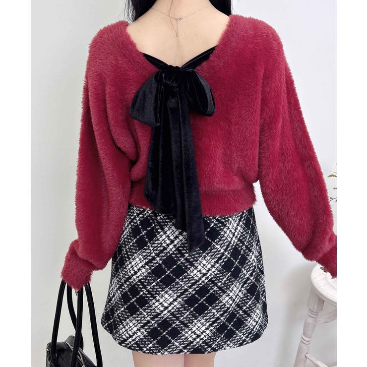 7G Backリボンフェザーニット | INGNI  | 詳細画像17 