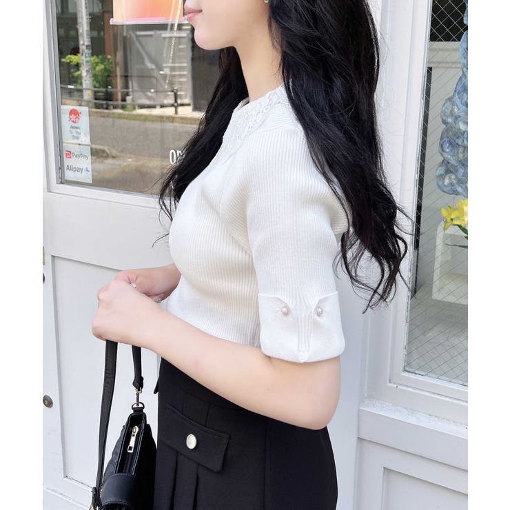 レース衿ニット | INGNI  | 詳細画像13 