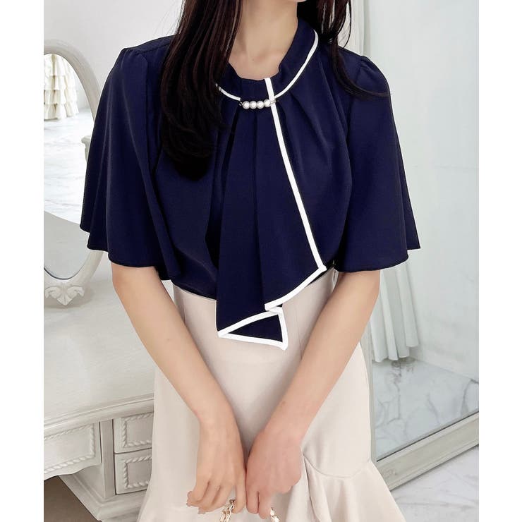 パールピン付トロミフレアスリーブブラウス | INGNI  | 詳細画像18 