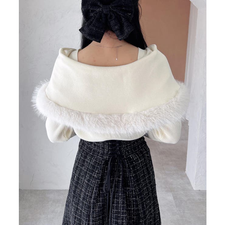 12Gファー付ケープニット | INGNI  | 詳細画像5 