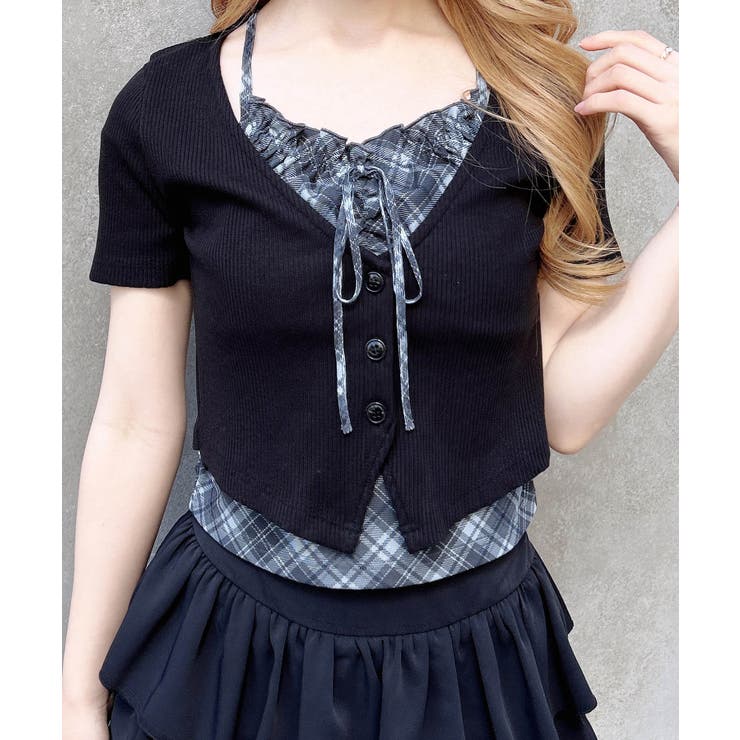 レイヤードカーデトップス | INGNI  | 詳細画像8 