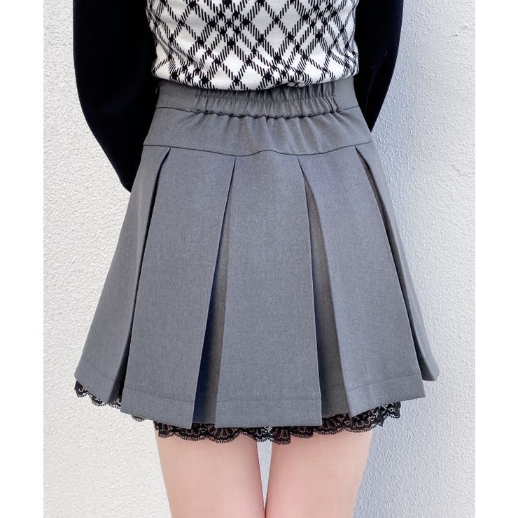 レースレイヤープリーツスカパン | INGNI  | 詳細画像12 