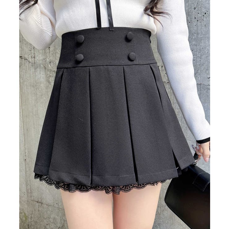 レースレイヤープリーツスカパン | INGNI  | 詳細画像2 