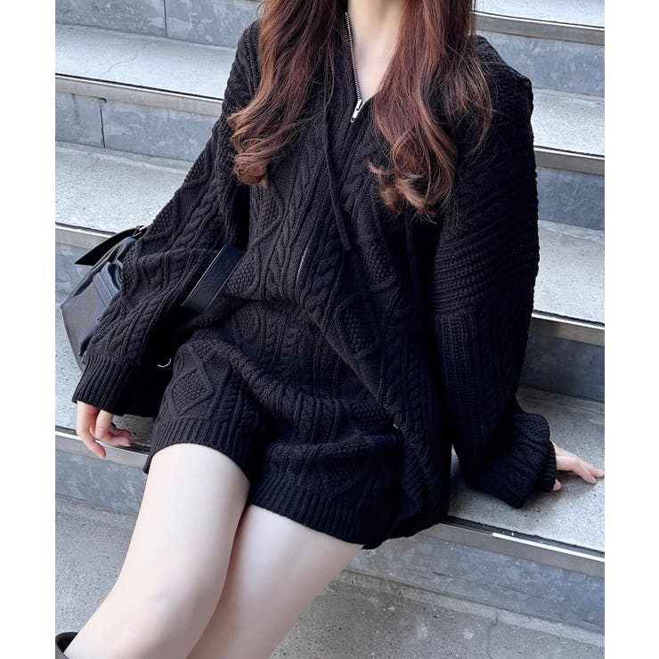 ケーブルニットショートパンツ | INGNI  | 詳細画像17 