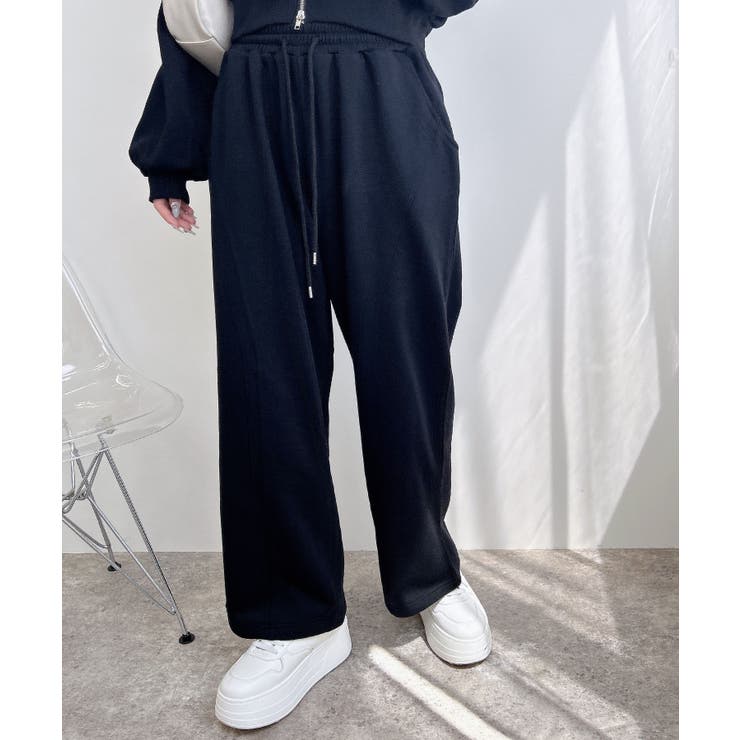 切替裏毛パンツ | INGNI  | 詳細画像9 