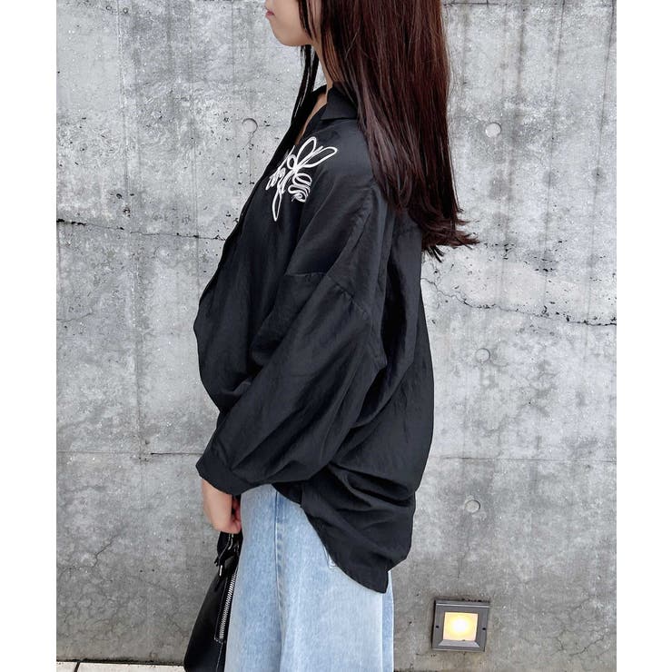 【WEB限定】コード刺繍タケノコシャツ | INGNI  | 詳細画像17 