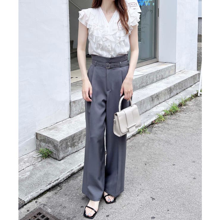 共ベルト付ワイドパンツ | INGNI  | 詳細画像9 