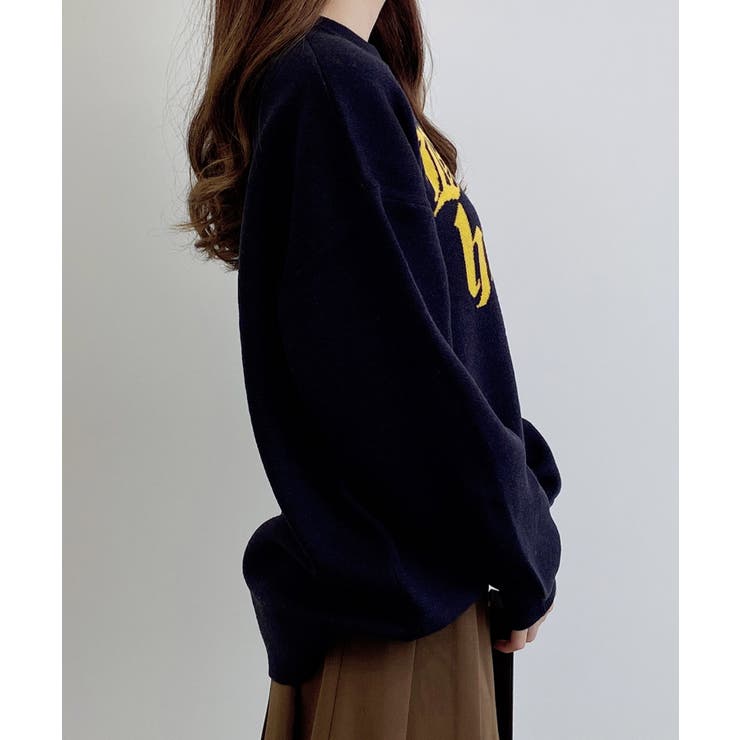 12G JQ2段ビッグロゴニット | INGNI  | 詳細画像13 