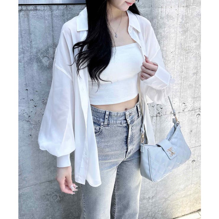 【WEB限定アイテム】シアービッグシャツ | INGNI  | 詳細画像18 