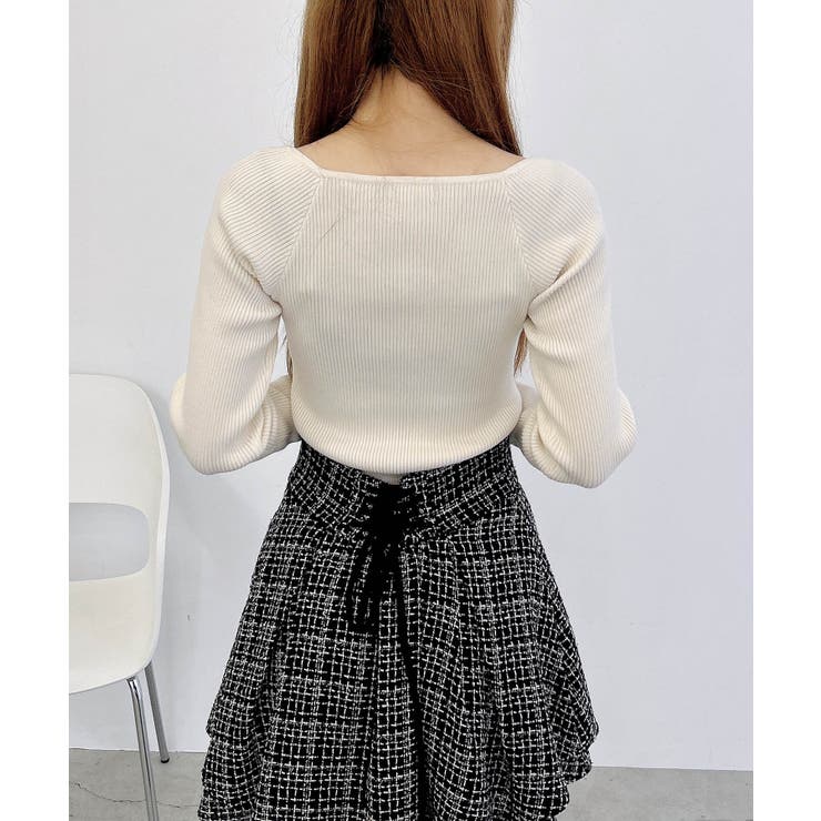 12Gデコルテオープンビジューニット | INGNI  | 詳細画像12 