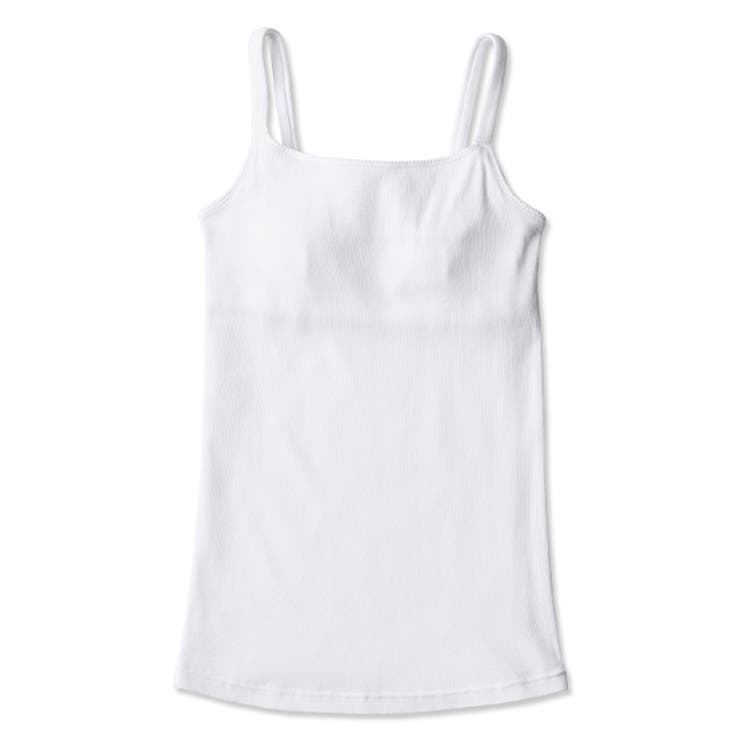 ホワイト | 犬印本舗 肌にやさしいキャミソール | 犬印本舗