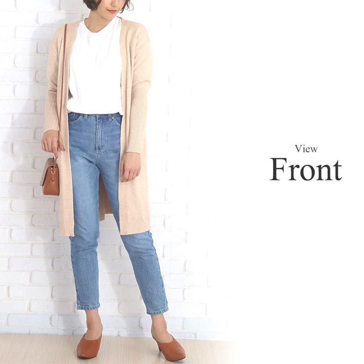 ロングニットカーディガン トップス アウター | Amulet | 詳細画像11 