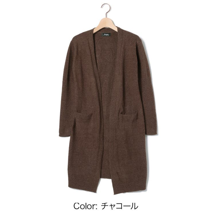 ロングニットカーディガン トップス アウター | Amulet | 詳細画像19 