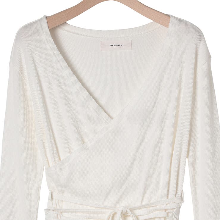 todayful cottonlinen cache-coeur tops | B.C STOCK | 詳細画像3 