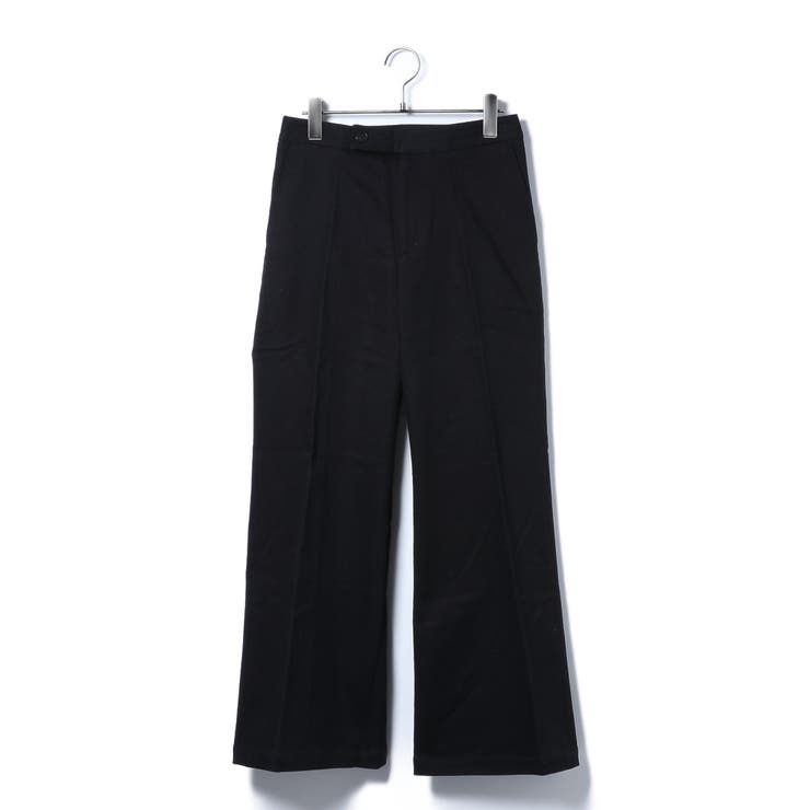 ネイビー | 11 T/Rセンタープレス フレアパンツ | B.C STOCK