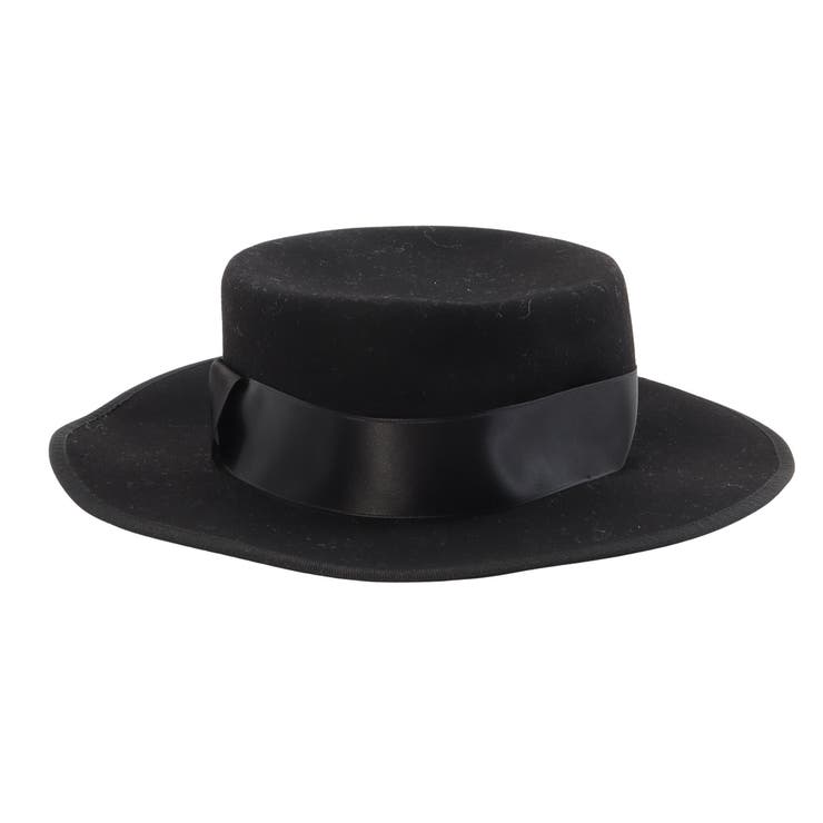 ブラック | BRONTE FELT HAT | B.C STOCK