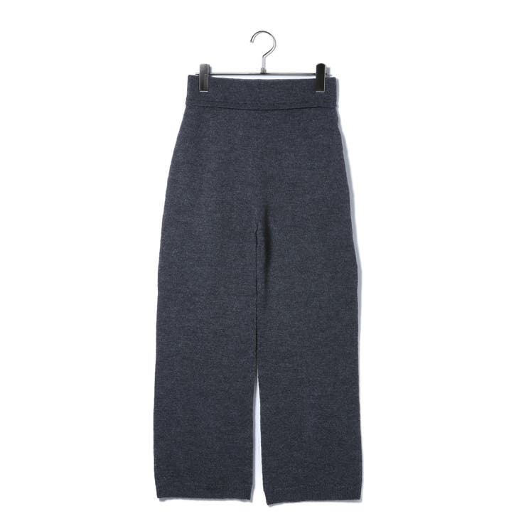 グレー | WOOL ニットパンツ | B.C STOCK